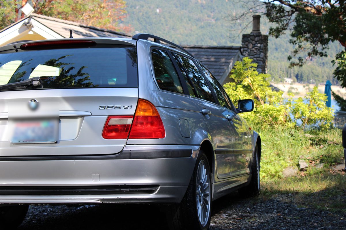 Detailed BMW wagon exterior, Olga Detailing Services
